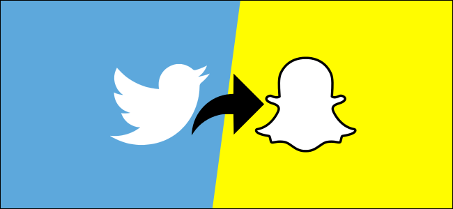 twitter and snapchat logos