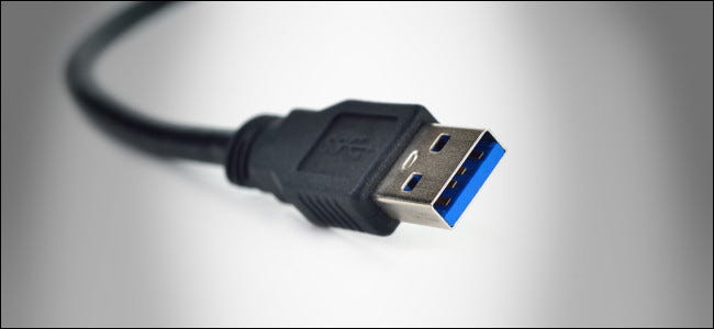 A USB-A Plug and Cable