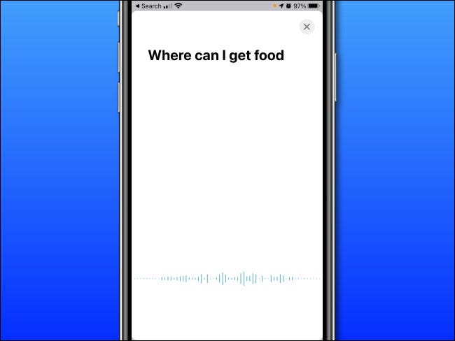 In Apple Translate on iPhone, speak the words you'd like to translate.