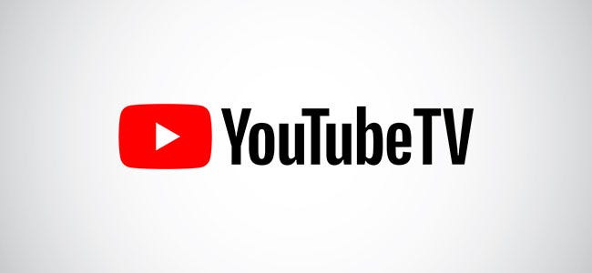 YouTube TV Logo on a white background