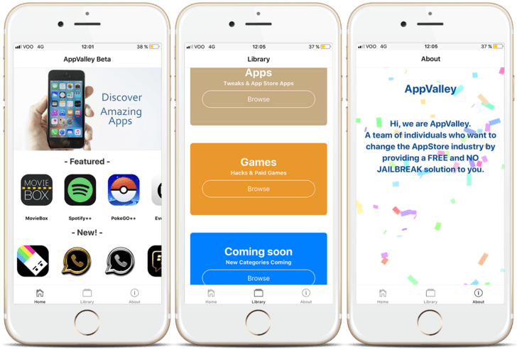 Appvalley. Публикация IOS приложения. Party Store приложение. Разрешение приложение IOS 7. Можно ли на айфон скачивать сторонние приложения