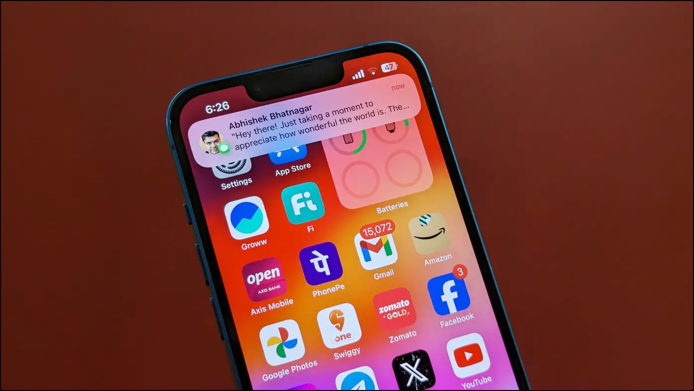 Reading Message on iPhone without Marking Read