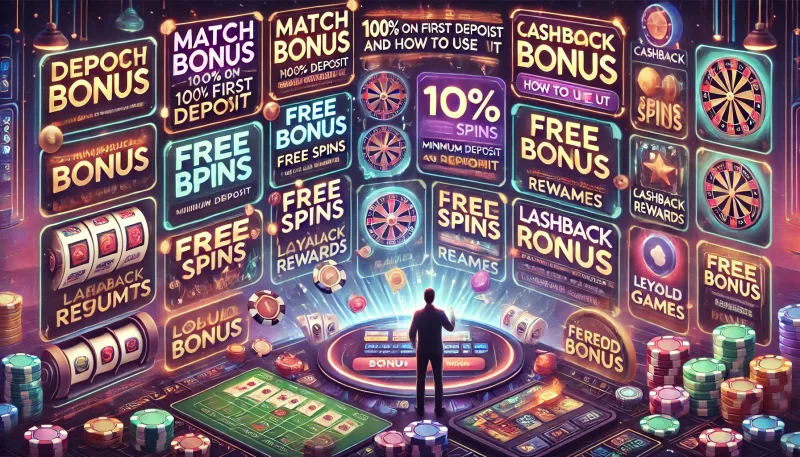 Бонус в казино за депозит: основные типы и как их использовать?