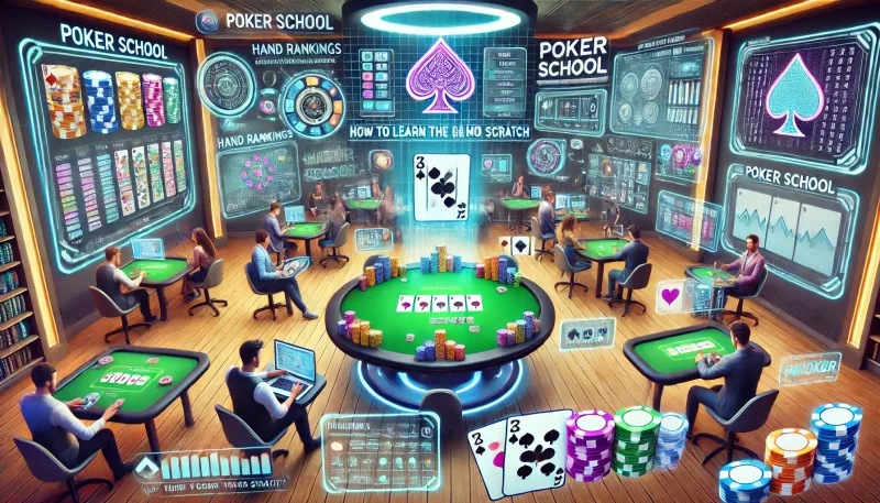 Школа покера: как проходит обучение с нуля?
